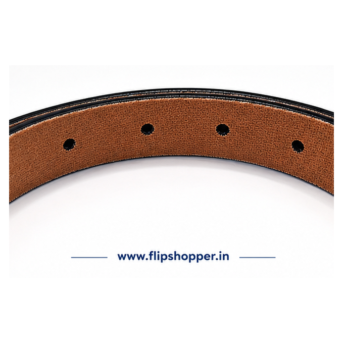 Girls' Premium Black Fashion Belt with Silver-Tone Monogram Buckle | Stylish PU Leather-Look Adjustable Waist Belt for Jeans, Dresses, Skirts & Casual Wear - Image 5
