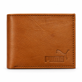 Men’s Premium Tan Brown Bifold Wallet | Textured Finish | Multiple Card Slots & Cash Compartment | Slim Compact Wallet for Daily Use, Office, Travel & Gifting