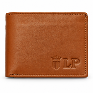 Men’s Premium Tan Brown Bifold Wallet | Smooth Textured Finish | Multiple Card Slots & Cash Compartment | Slim Compact Wallet for Daily Use, Office, Travel & Gifting
