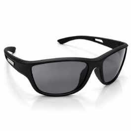 Unisex Black Rectangle Sports Sunglasses for Men & Women | Dark Smoke Grey Lens | Stylish Lightweight-Look Frame for Driving, Travel & Outdoor Wear