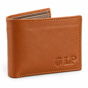 Men’s Premium Tan Brown Bifold Wallet | Smooth Textured Finish | Multiple Card Slots & Cash Compartment | Slim Compact Wallet for Daily Use, Office, Travel & Gifting
