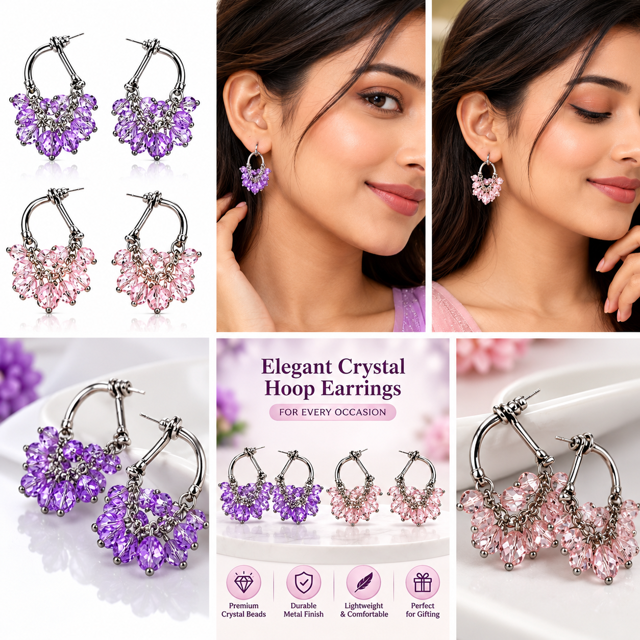 Women's Fashion Jewellery – Necklace & Earring Collection | Design 21646 - Image 4