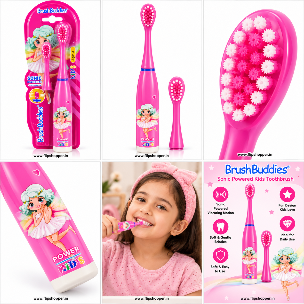 Kids Toothbrush – Design 22196 | Flip Shopper - Image 2