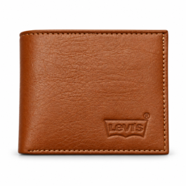 Men’s Premium Tan Brown Bifold Wallet | Textured Finish | Multiple Card Slots & Cash Compartment | Slim Compact Wallet for Daily Use, Office, Travel & Gifting