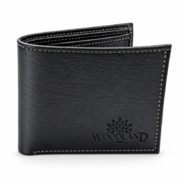 Men’s Premium Black Bifold Wallet | Textured Finish | Multiple Card Slots & Cash Compartment | Slim Classic Wallet for Daily Use, Office, Travel & Gifting