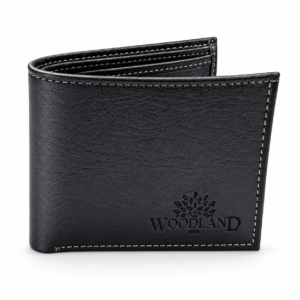 Men’s Premium Black Bifold Wallet | Textured Finish | Multiple Card Slots & Cash Compartment | Slim Classic Wallet for Daily Use, Office, Travel & Gifting