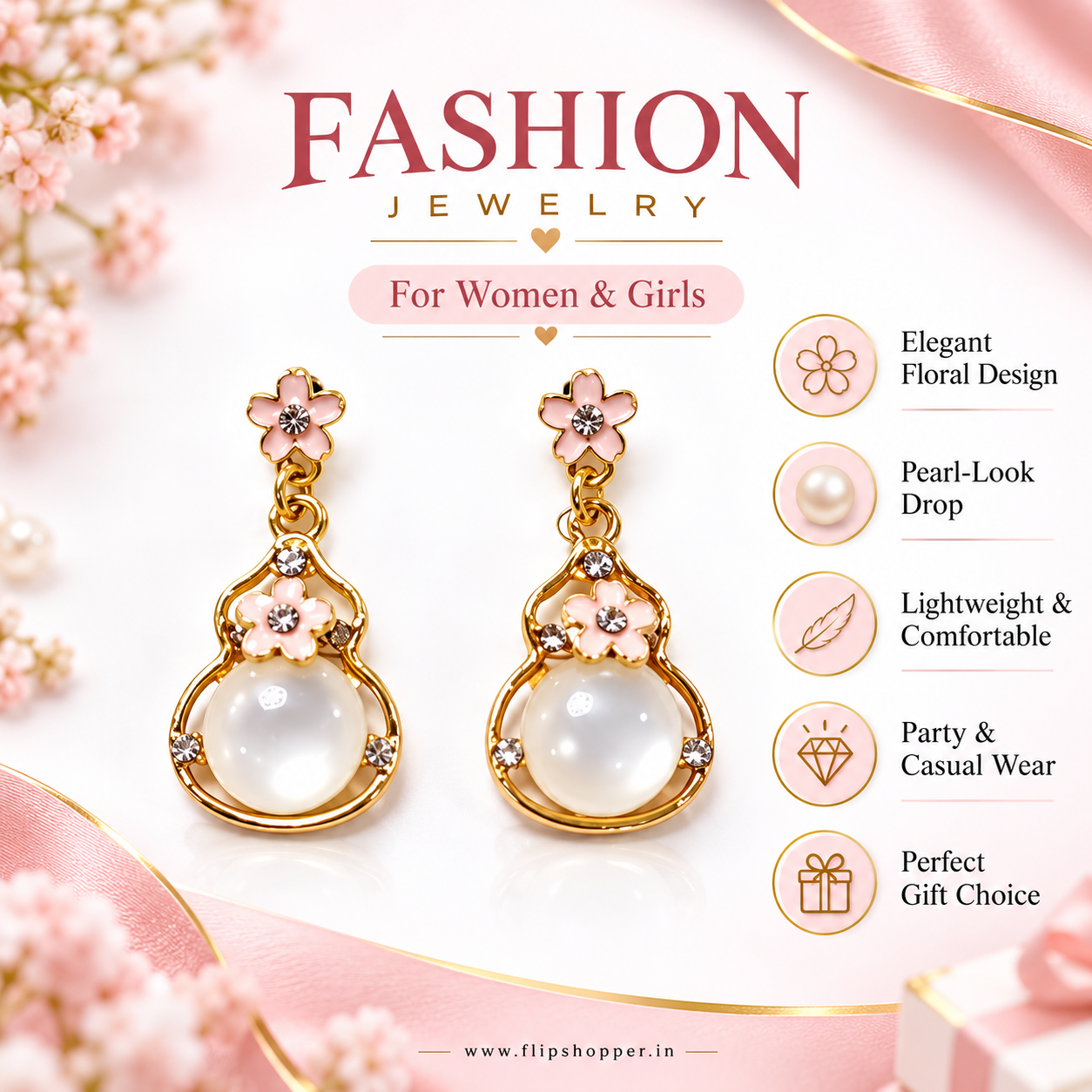 Women's Fashion Jewellery – Necklace & Earring Collection | Design 21581 - Image 4