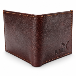 Men’s Premium Dark Brown Bifold Wallet | Textured Finish | Multiple Card Slots & Cash Compartment | Slim Compact Wallet for Daily Use, Office, Travel & Gifting
