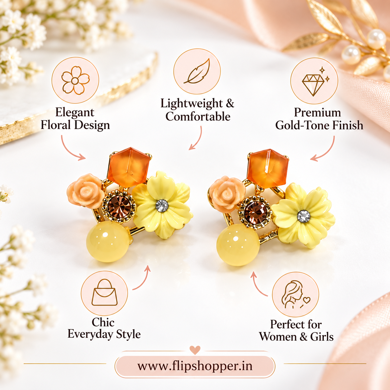 Women's Fashion Jewellery – Necklace & Earring Collection | Design 21628 - Image 4