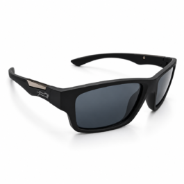 Unisex Black Sports Sunglasses for Men & Women | Dark Smoke Lens | Stylish Wraparound Rectangle Frame | Casual, Driving & Outdoor Eyewear